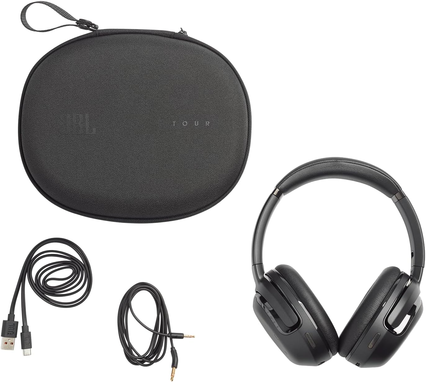 JBL Tour One M2 - Wireless Over-Ear Noise Cancelling Headphones (Black), Medium image 11