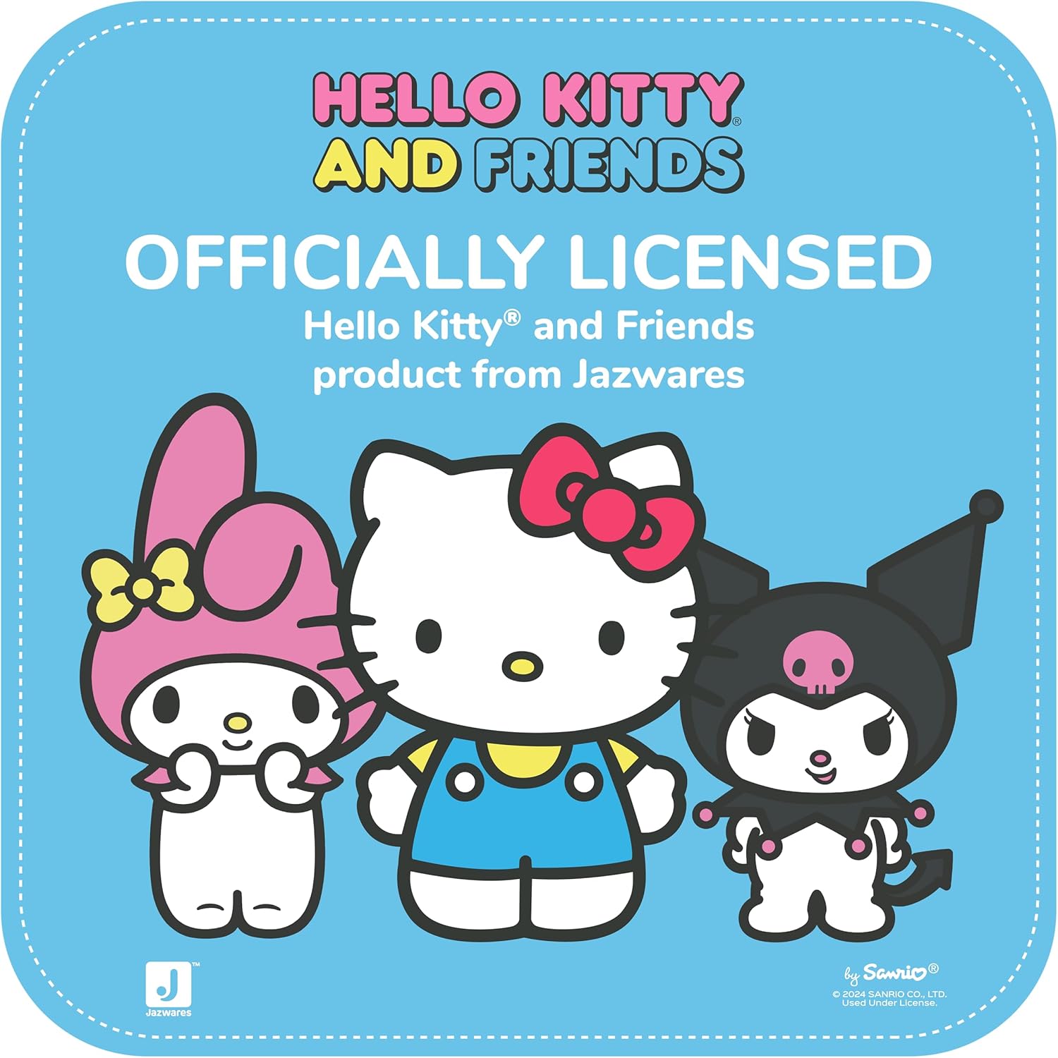 Jazwares Hello Kitty and Friends - 8” Gudetama Squishy Plush with a Bacon Blanket - Officially Licensed Sanrio Product Ages 6+ image 5