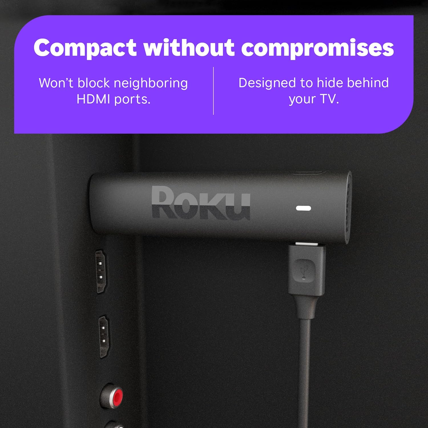Roku Streaming Stick 4K - HDR & Dolby Vision Roku Streaming Device for TV with Voice Remote & Long-Range Wi-Fi - Free & Live TV image 4