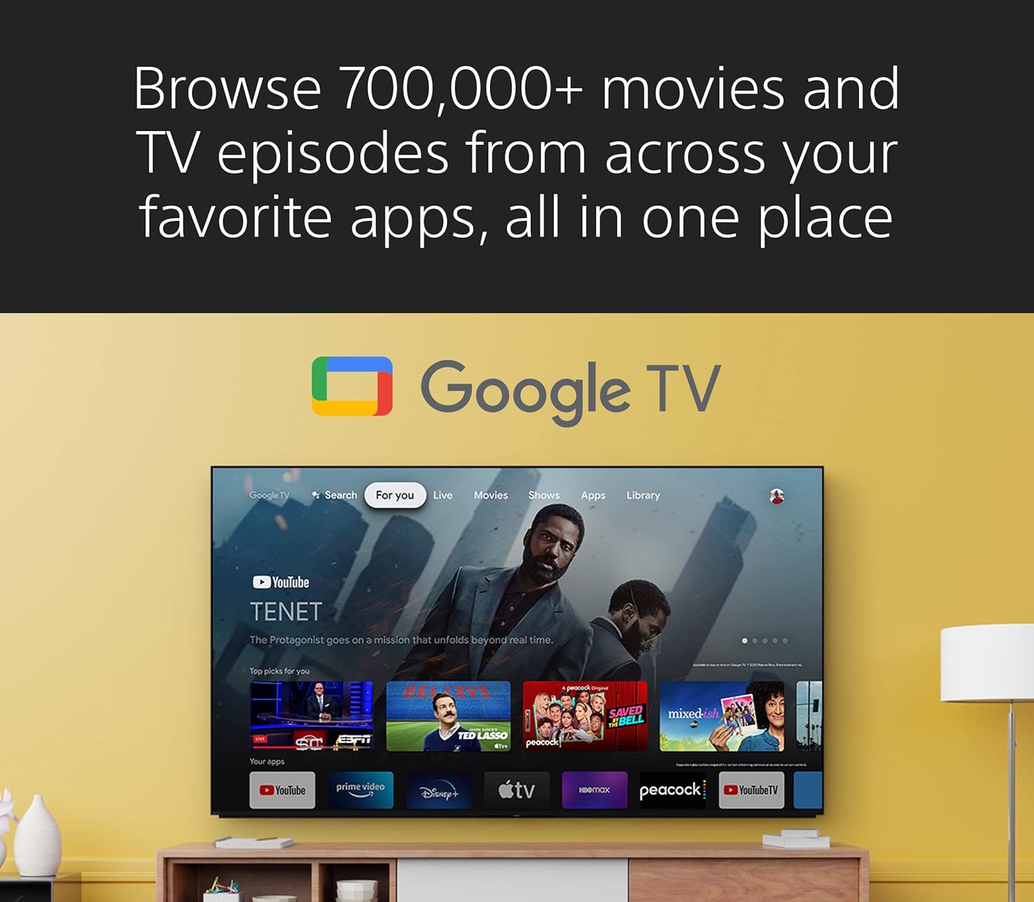 Sony 65 Inch 4K Ultra HD TV A95K Series: BRAVIA XR QD-OLED Smart Google TV with Dolby Vision HDR, Exclusive Features for Playstation 5 Black (2022) image 8