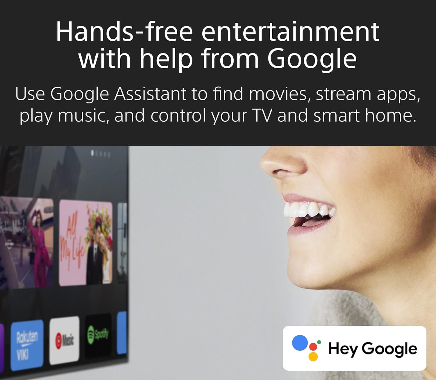Sony 65 Inch 4K Ultra HD TV A95K Series: BRAVIA XR QD-OLED Smart Google TV with Dolby Vision HDR, Exclusive Features for Playstation 5 Black (2022) image 14
