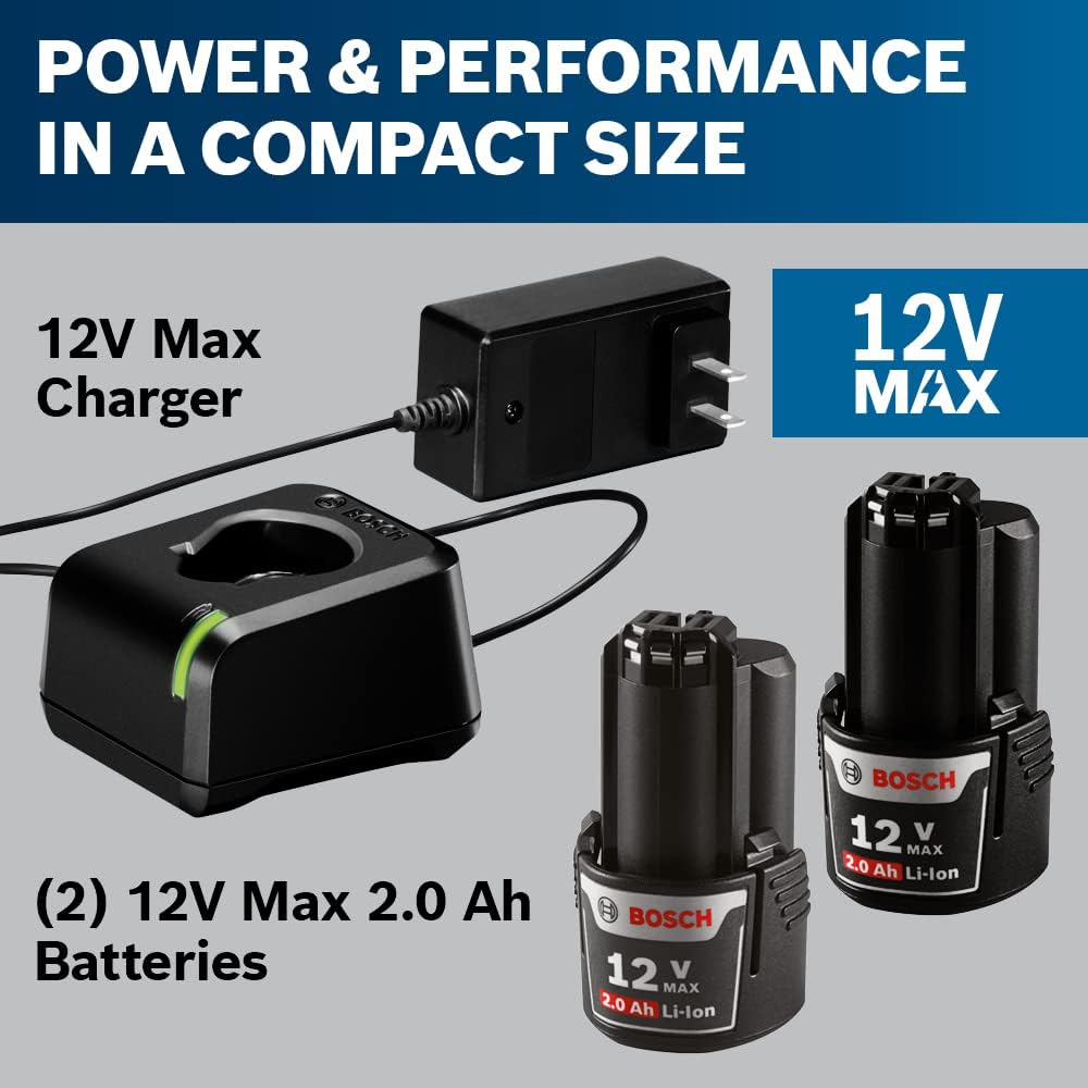 BOSCH GXL12V-270B22 12V Max 2-Tool Combo Kit with Chameleon Drill/Driver Featuring 5-In-1 Flexiclick® System and Starlock® Oscillating Multi-Tool image 7