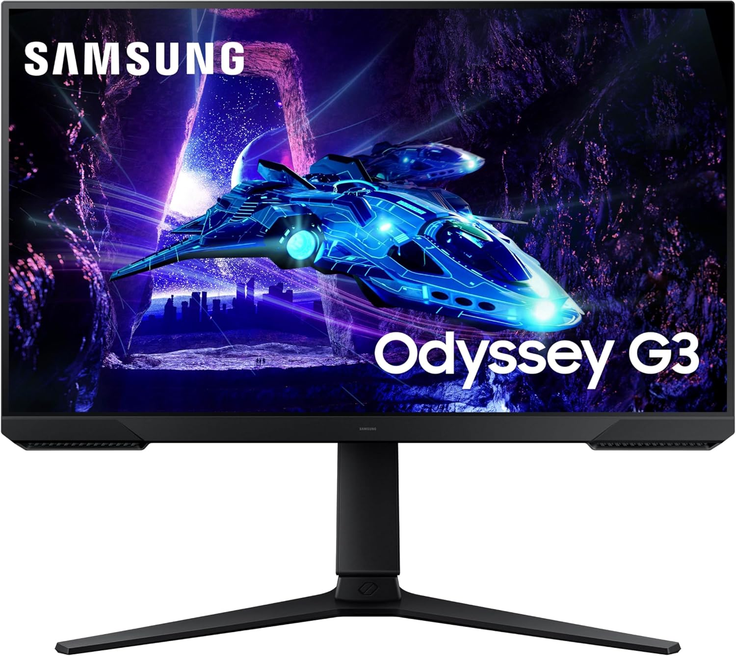 Samsung 32-Inch Odyssey G3 (G30D) Series FHD Gaming Monitor, 1ms, 180Hz, AMD FreeSync, Adjustable Stand, Black Equalizer, Virtual Aim Point, Eye Saver Mode, Flicker-Free, LS32DG302ENXZA image 1