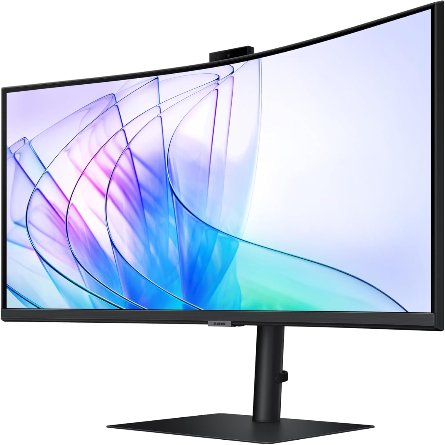 Samsung 34-Inch ViewFinity S65VC Series Ultra-WQHD Curved Computer Monitor, 100Hz, AMD FreeSync, HDR10, USB-C, Built-in Speaker, Camera, KVM Switch, Eye Care, Eco-Packaging, LS34C650VANXGO, Black image 13