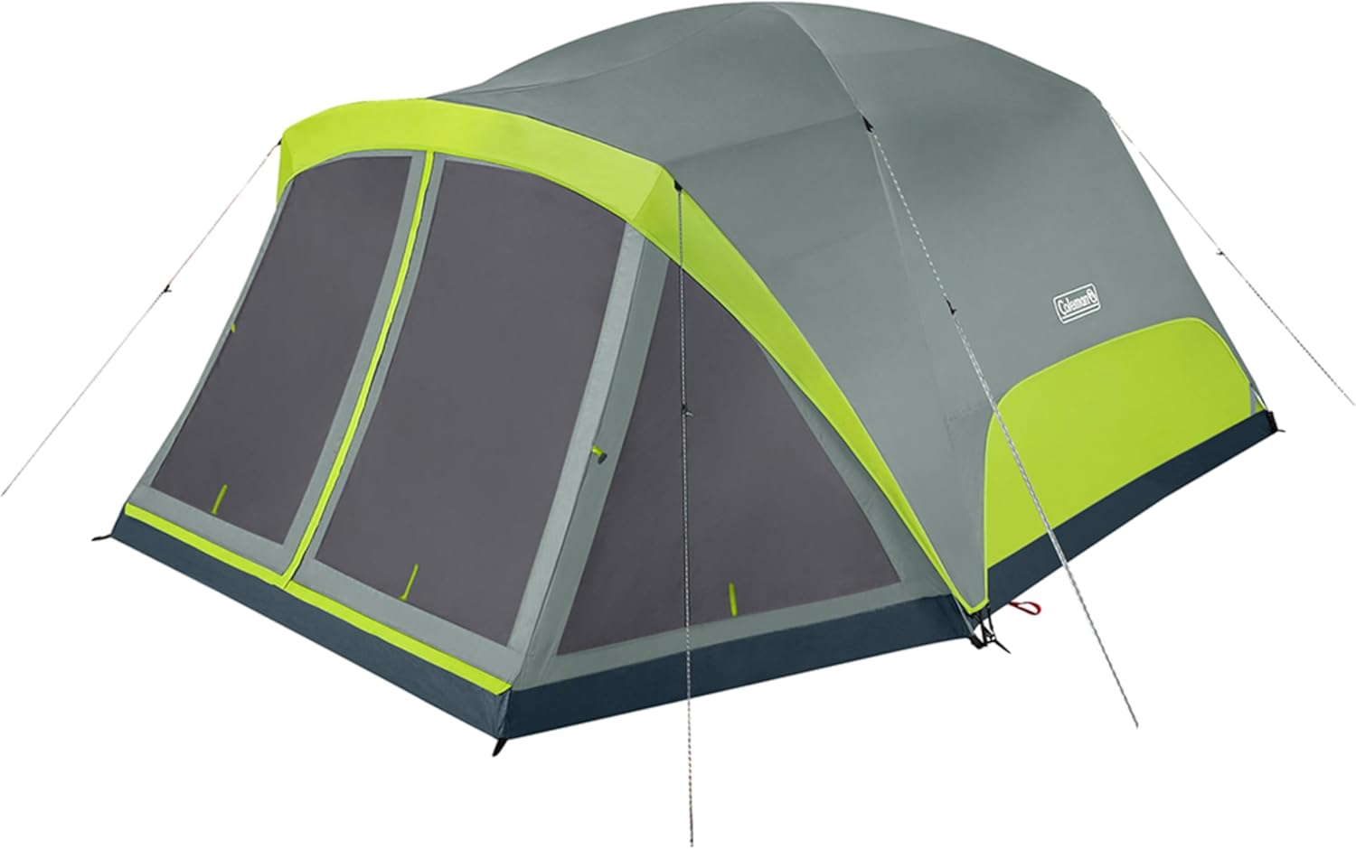 Coleman Skydome Camping Tent with Screened Porch & 5-Minute Setup, Weatherproof 4/6/8 Person Tent with Rainfly & Carry Bag, Made of PFAS-Free Materials image 1