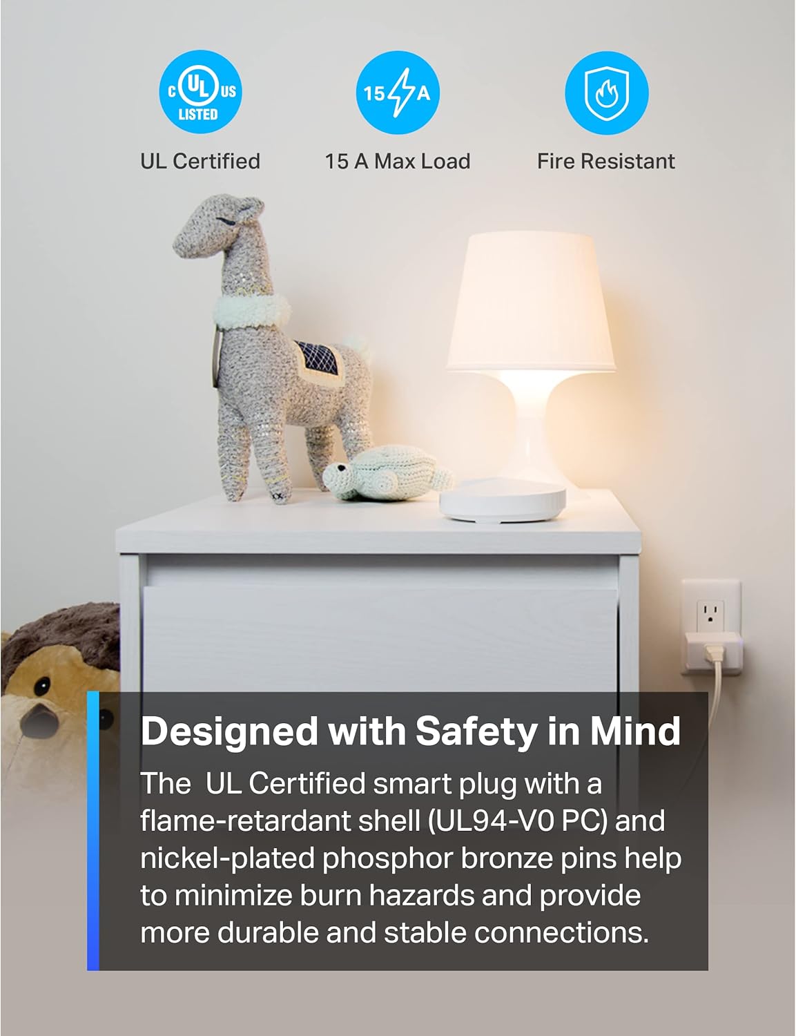 TP-Link Tapo Smart Plug Mini 15A, Smart Home Wi-Fi Plug, Super Easy Setup, Compatible with Alexa & Google Home, No Hub Required, UL Certified, 2.4G WiFi Only, White, Tapo P105(4-Pack) image 6