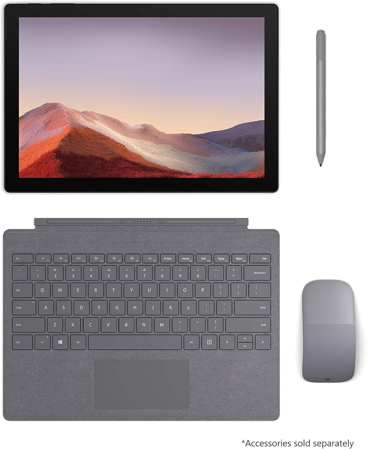 Microsoft Surface Pro 7 – 12.3" Touch-Screen - 10th Gen Intel Core i5 - 8GB Memory - 256GB SSD – Matte Black image 7