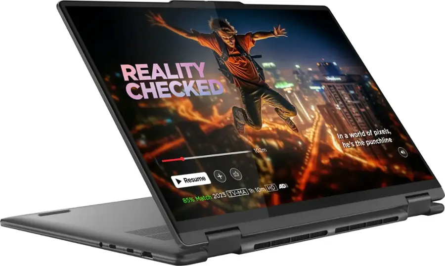 Lenovo - Yoga 7i 2-in-1 16" 2K Touchscreen Laptop - Intel Core Ultra 7 155U with 16GB Memory - 1TB SSD - Storm Grey image 2