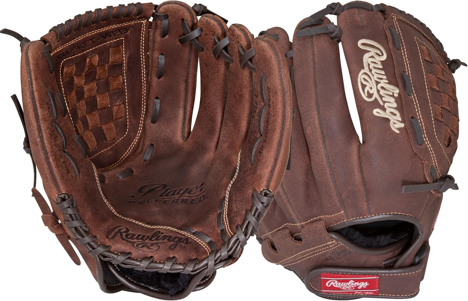 Rawlings | Player Preferred Adult Ball Glove | Baseball/Slowpitch Softball | Multiple Styles image 1