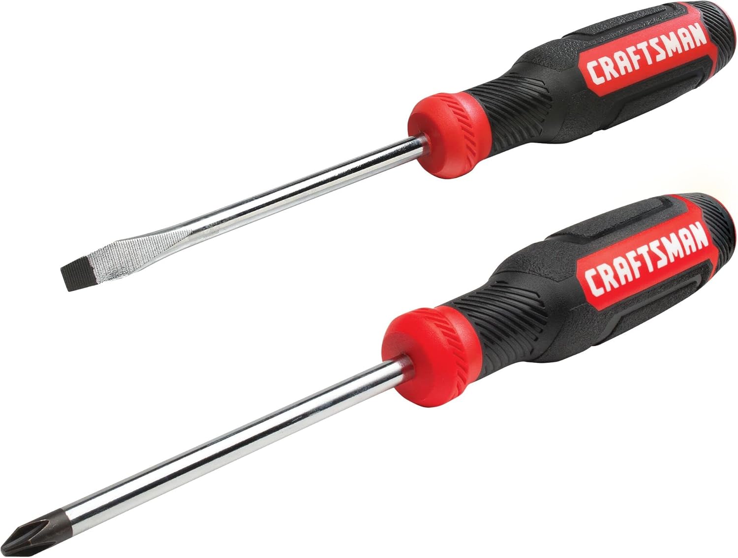 CRAFTSMAN Screwdriver Set, Bi-material, 2 Piece (CMHT65072N) image 1