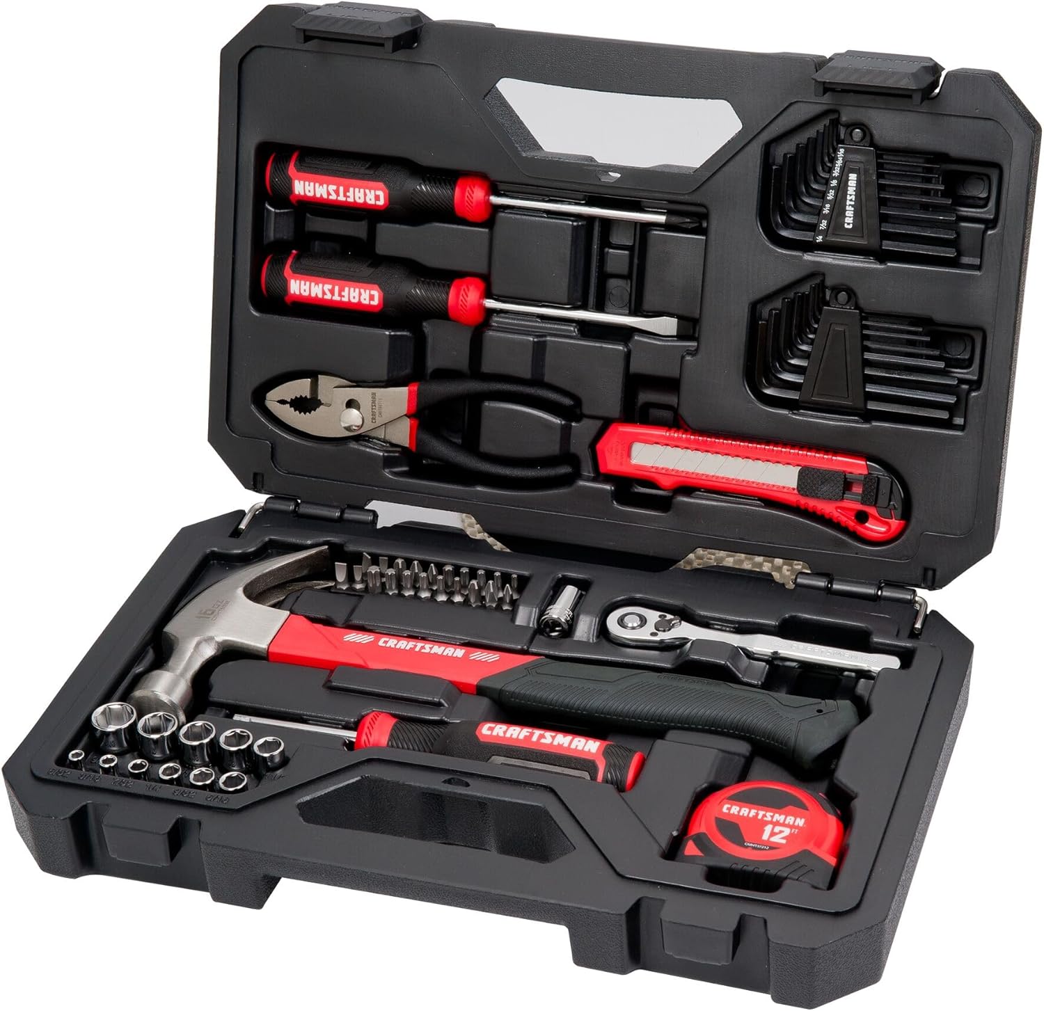CRAFTSMAN 57 Piece Mechanics Tool Set/Home Tool Set (CMMT99447) image 1