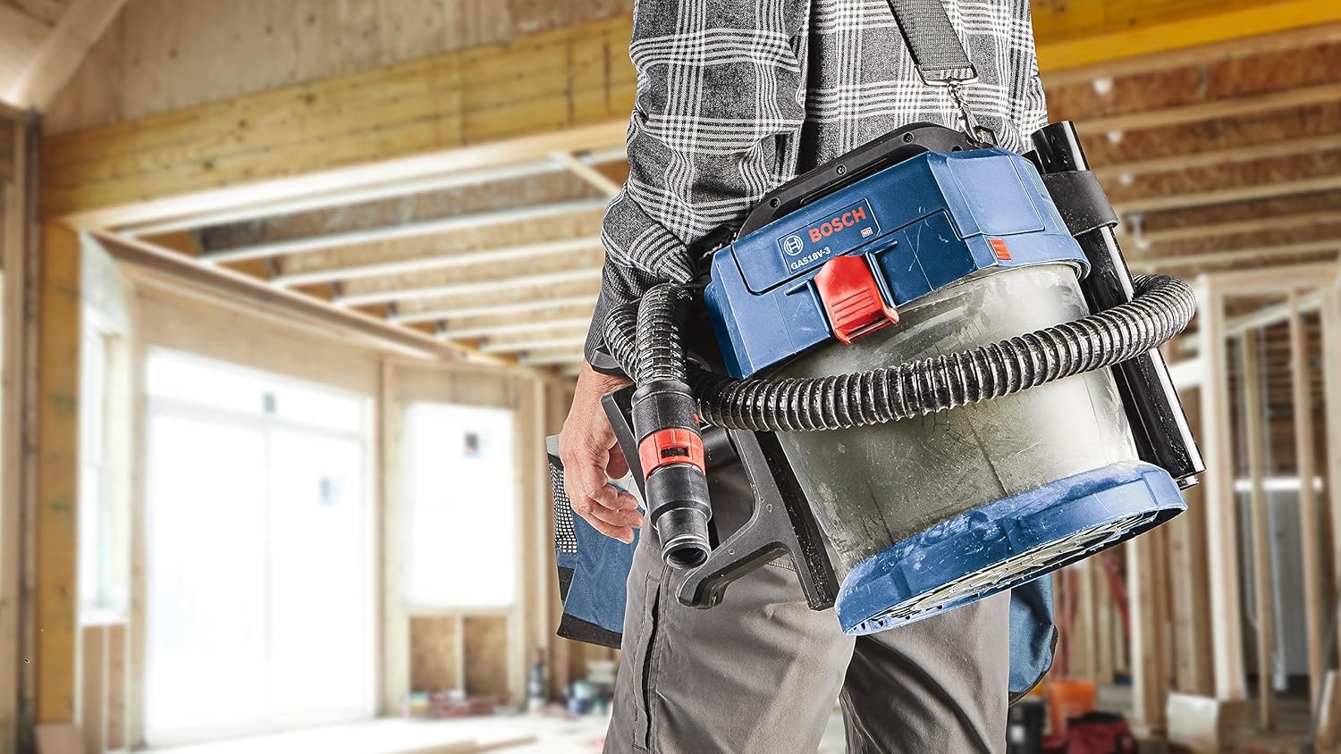 BOSCH GAS18V-3N 18 V 2.6-Gallon Wet/Dry Vacuum Cleaner with HEPA Filter (Bare Tool) image 16
