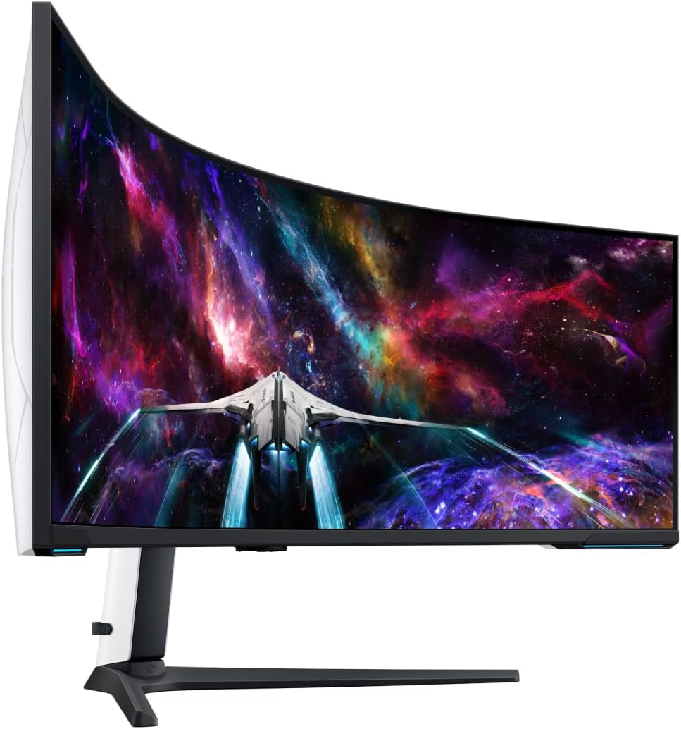 Samsung 57" Odyssey Neo G9 Series Dual 4K UHD 1000R Curved Gaming Monitor, 240Hz, 1ms with DisplayPort 2.1, Quantum Mini-LED, DisplayHDR 1000, AMD FreeSync Premium Pro, LS57CG952NNXZA image 8