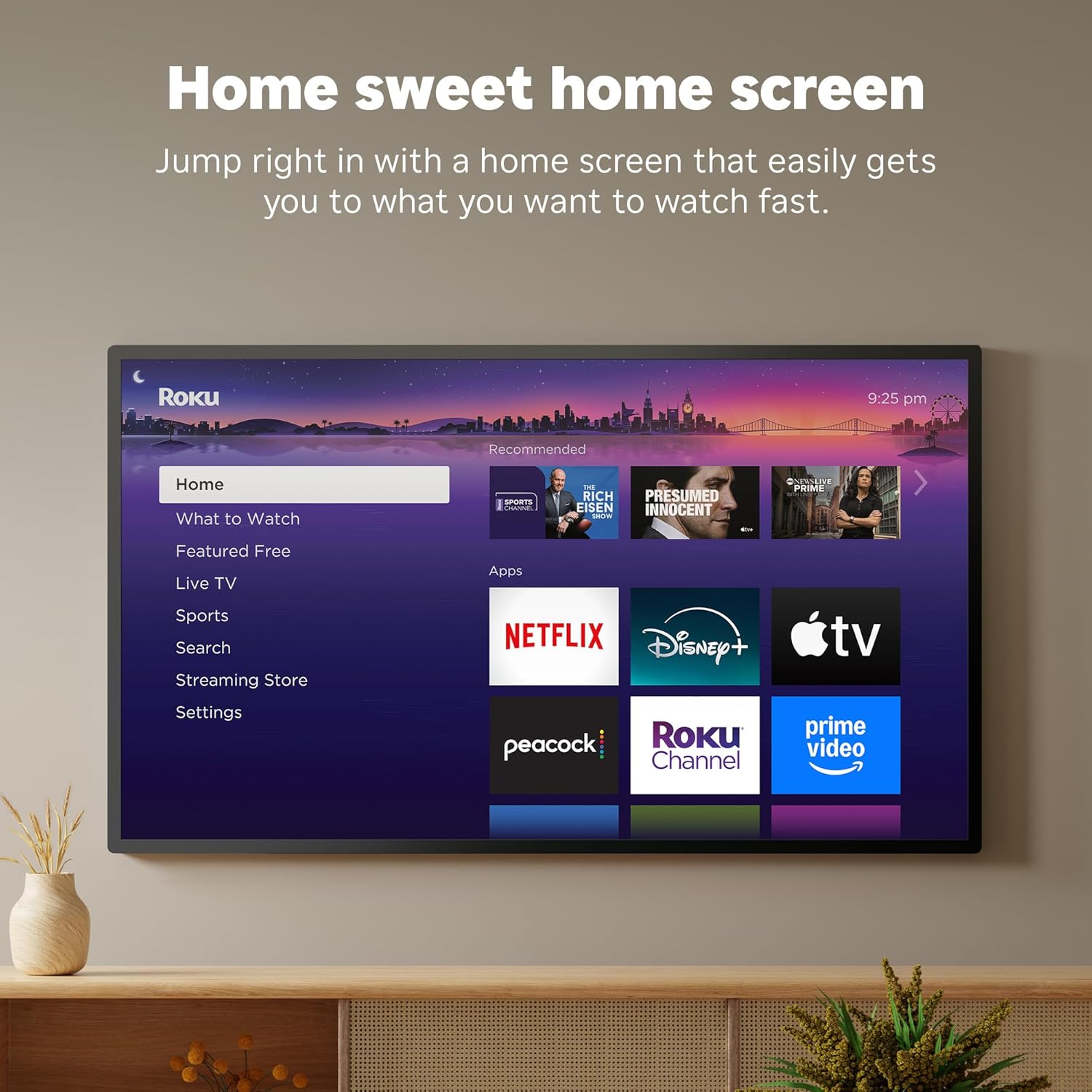 Roku Streaming Stick HD 2025 — HD Streaming Device for TV with Roku Voice Remote, Free & Live TV image 6