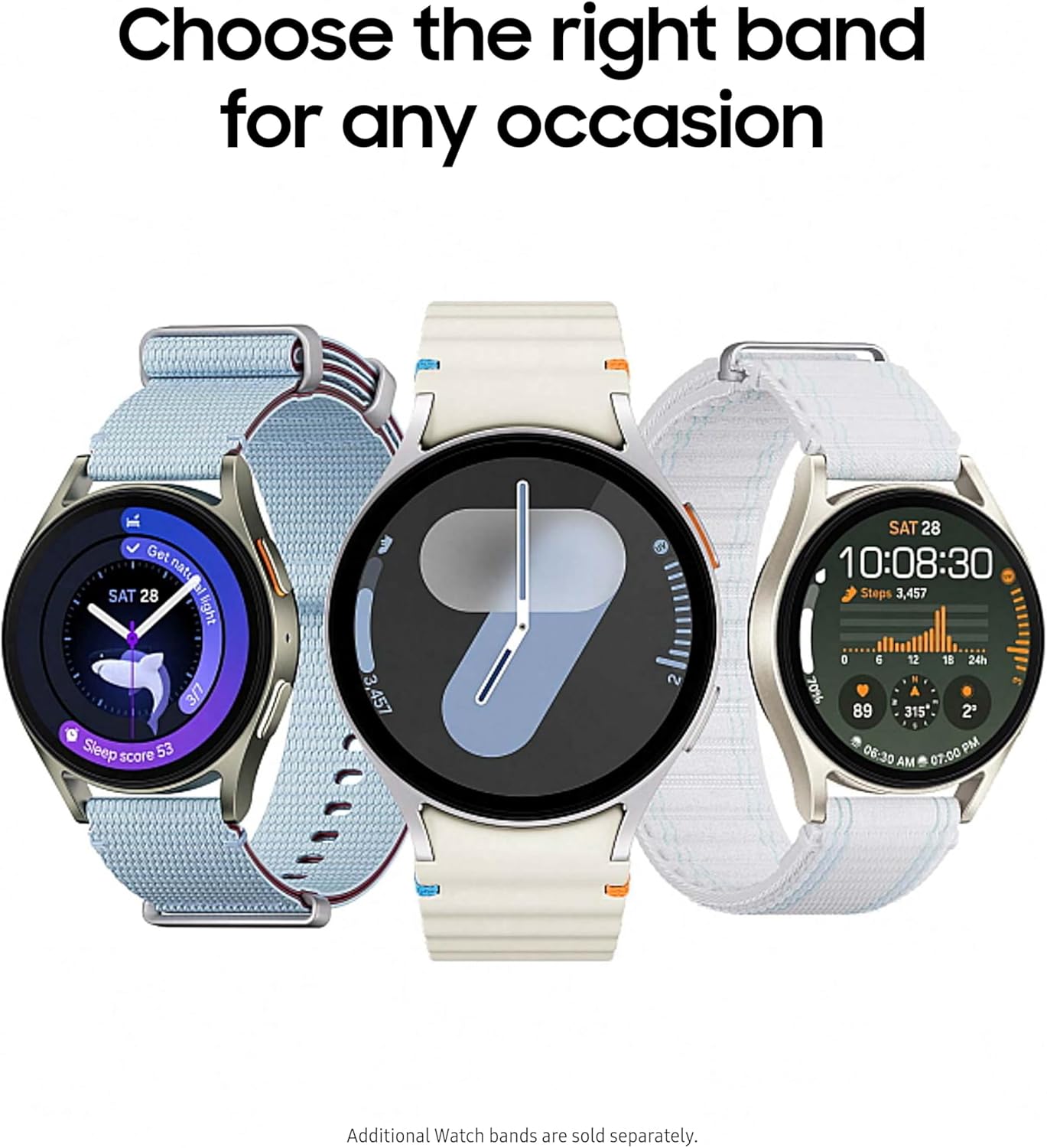 Samsung Galaxy Watch 7 44mm Bluetooth AI Smartwatch w/Energy Score, Wellness Tips, Heart Rate Tracking, Sleep Monitor, Fitness Tracker, 2024, Green [US Version, 1Yr Manufacturer Warranty] image 10