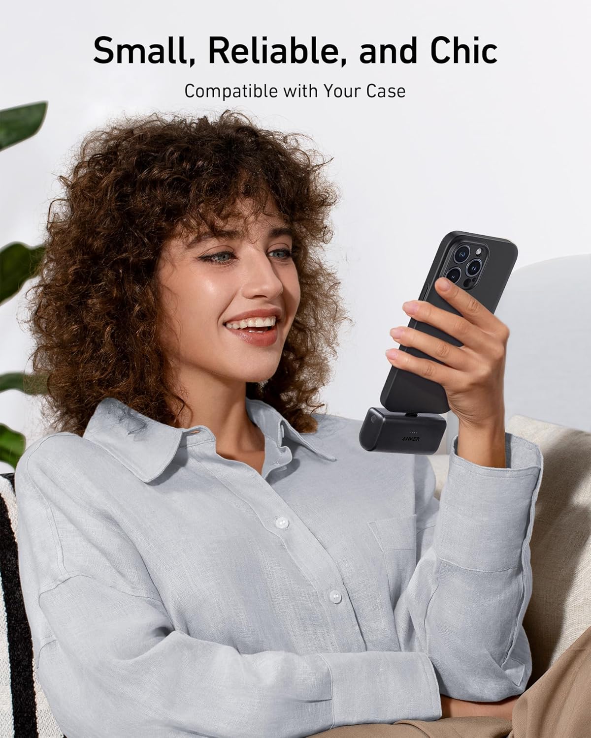 Anker Nano Power Bank with Built-in USB-C Connector, 5,000mAh Portable Charger 22.5W, for iPhone 16/15 Series, Samsung, iPad Pro/Air, and More image 5