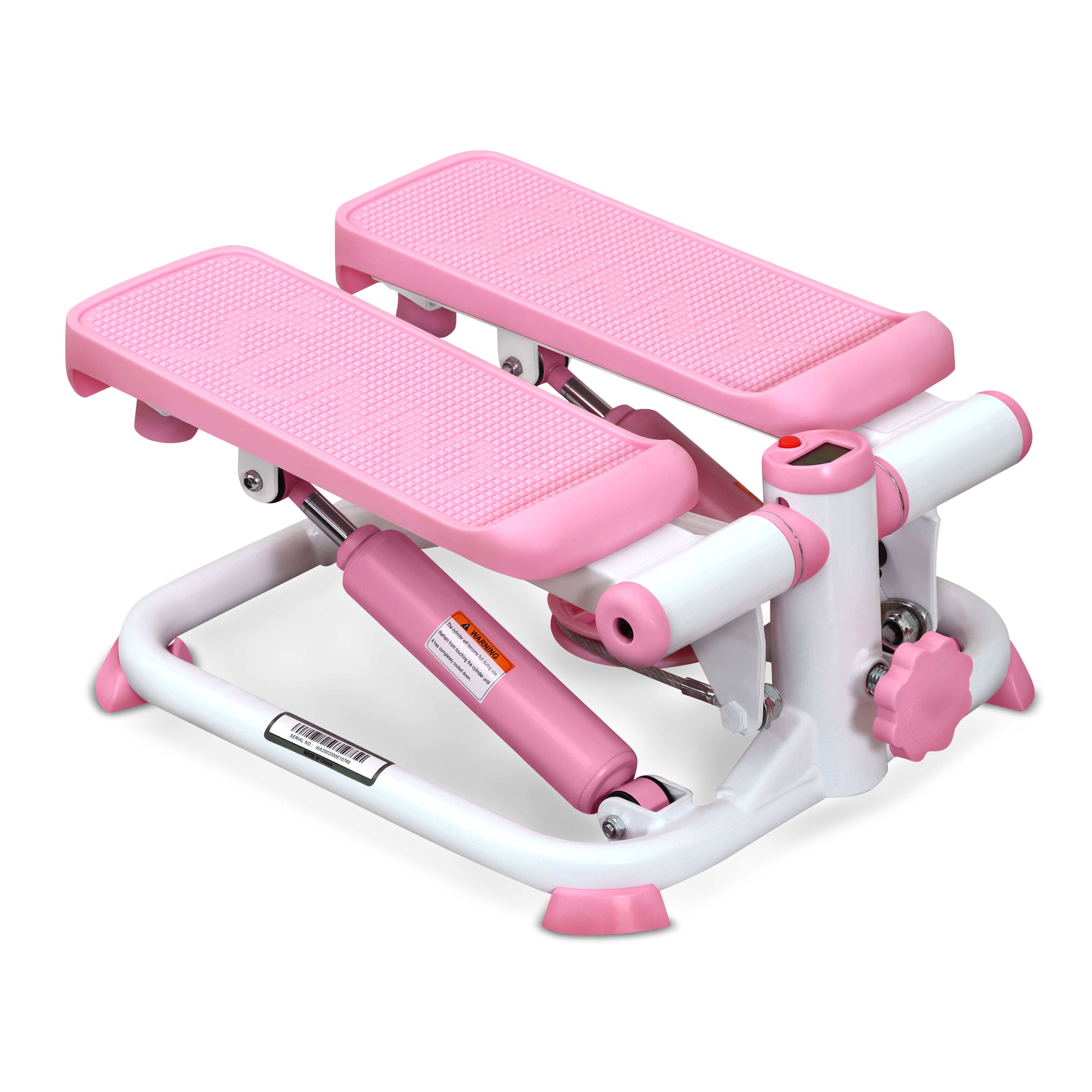 Sunny Health & Fitness Total Body Pink Stepper Machine w Free SunnyFit® App Membership- P2000 image 1