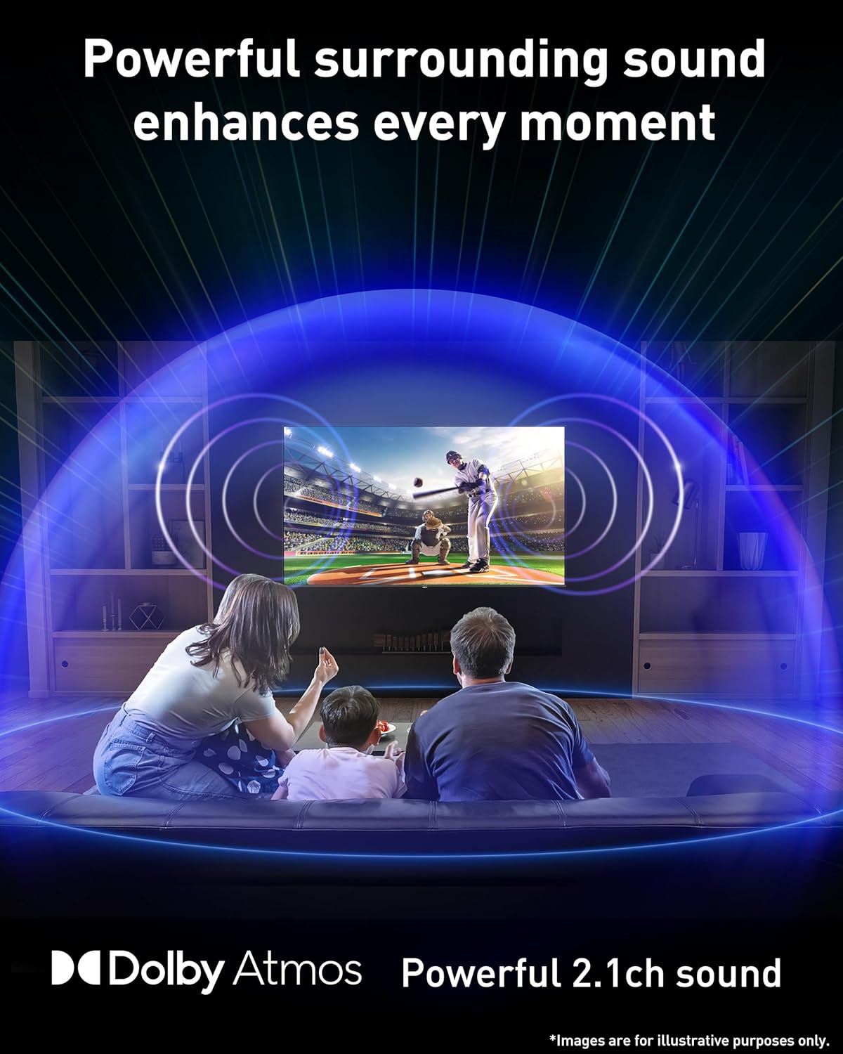 Panasonic W95 Series 75-inch Mini LED 4K Ultra HD Smart Fire TV, Sport Stadium Mode, ATSC3.0, Dolby Vision IQ, Dolby Atmos, HDR10+ Adaptive, Press and Ask Alexa, 144Hz, Wall-mountable - 75W95AP image 5