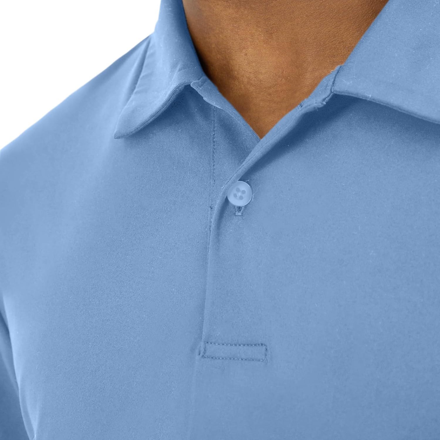 Hanes Moves Performance, Short Sleeve Polo Shirt for Men, Moisture-Wicking image 4