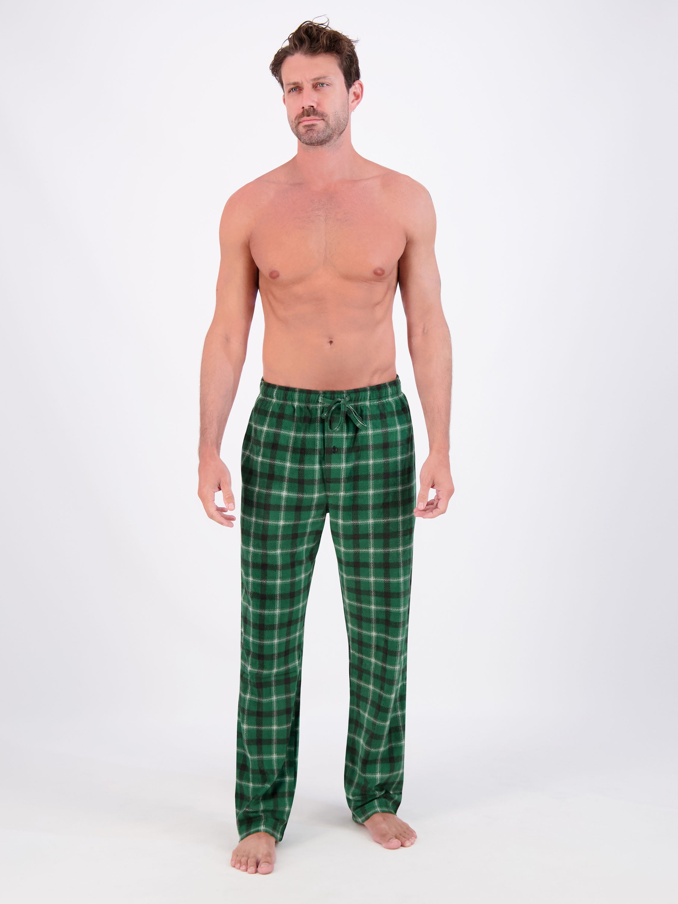Hanes Men's Cozy Microfleece Pajama Sleep Pants, 2-Pack, Sizes S-2XL image 10
