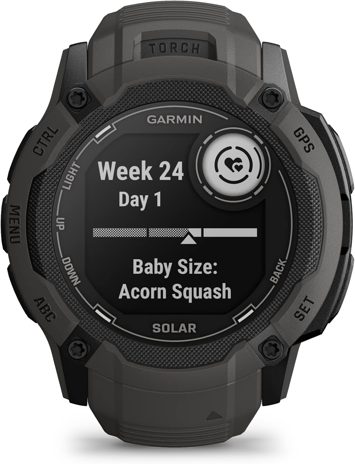 Garmin Instinct 2X Solar, Rugged GPS Smartwatch, Built-in Flashlight, Solar Charging Capability, Multi-Band GNSS, Graphite image 3