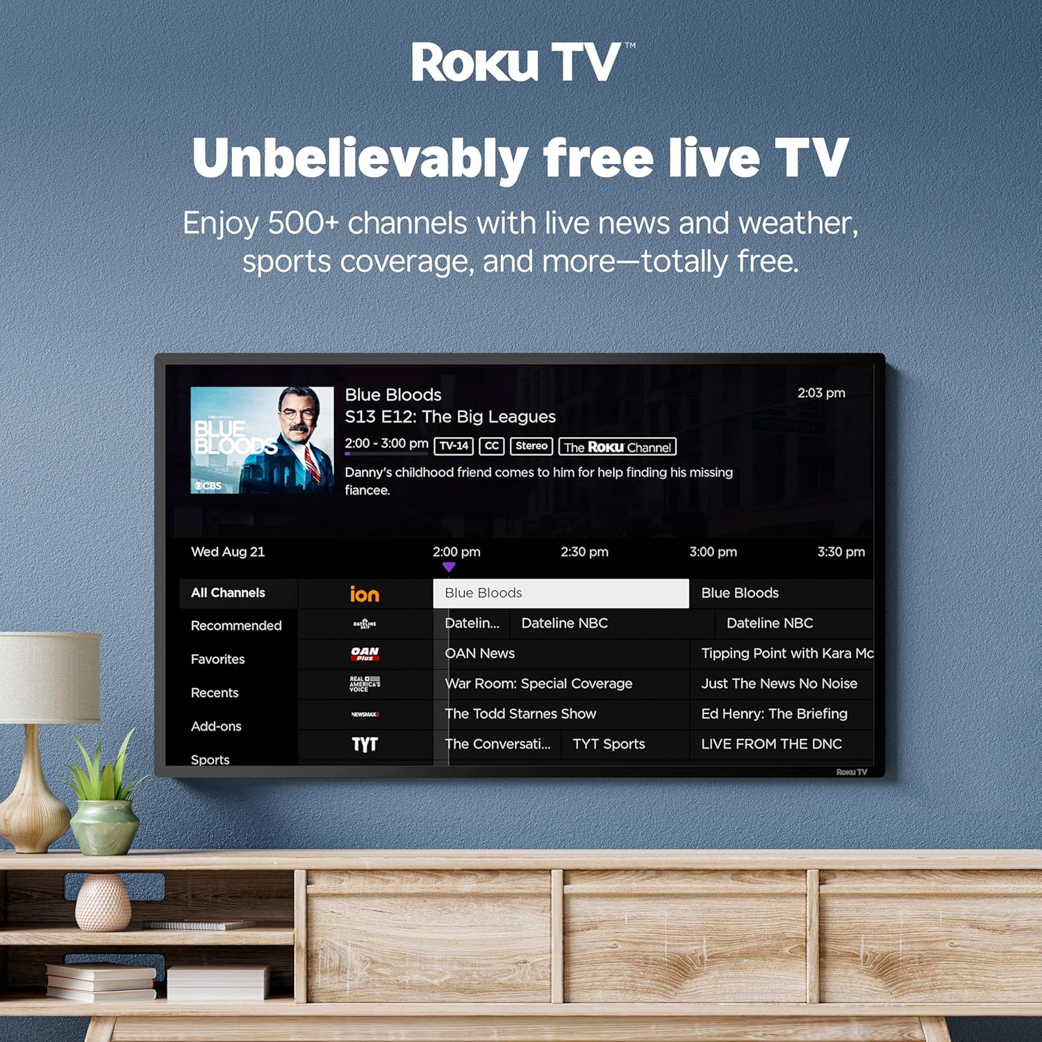 Hisense 32-Inch Class A4 Series HD 720p Smart Roku TV with Alexa Compatibility (32A4HNR) - Dolby Audio, Slim Bezel Design, Google Assistant image 13