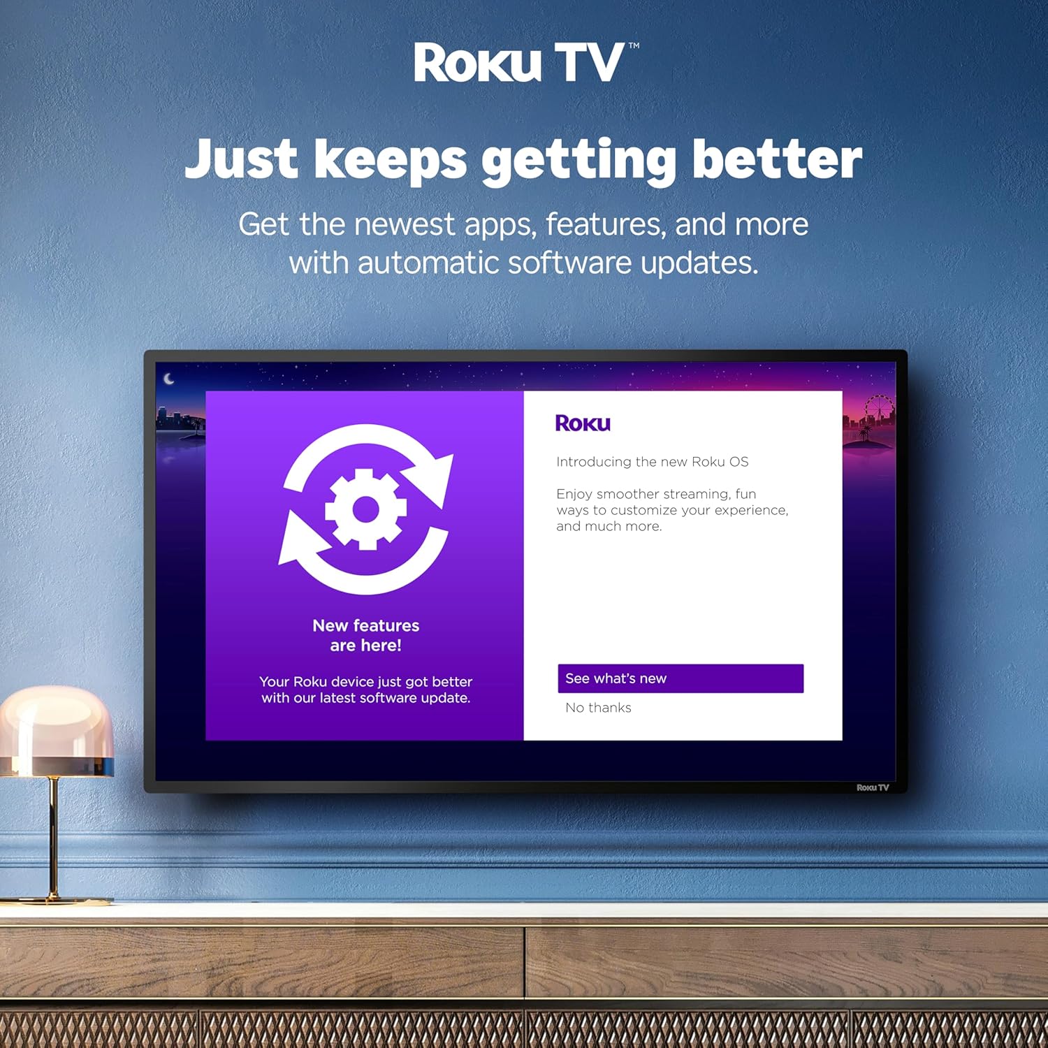 Hisense 32-Inch Class A4 Series HD 720p Smart Roku TV with Alexa Compatibility (32A4HNR) - Dolby Audio, Slim Bezel Design, Google Assistant image 19