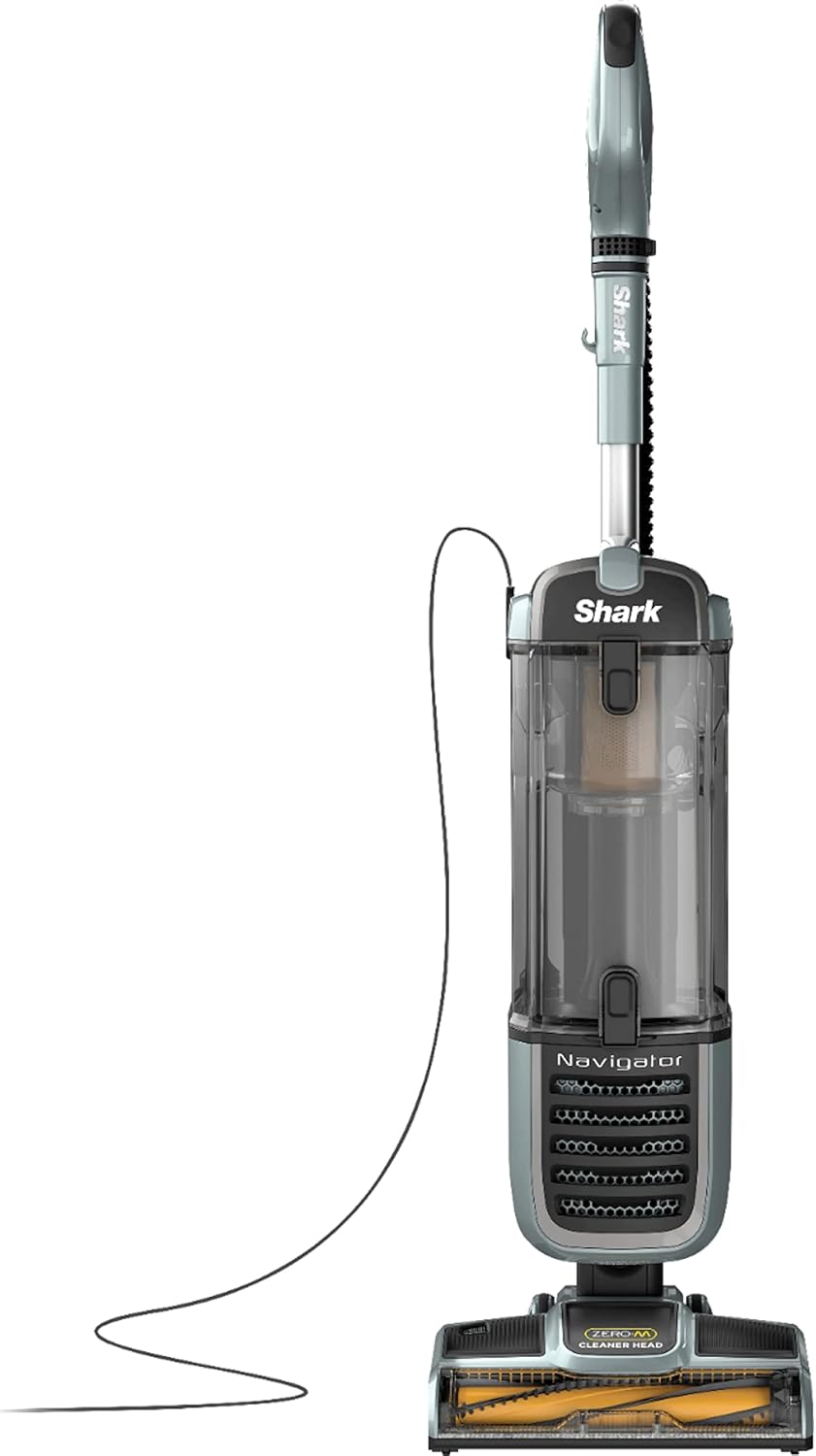 Shark ZU62 Navigator Zero-M Self-Cleaning Brushroll Pet Pro Upright Vacuum, Pewter Grey Metallic image 1