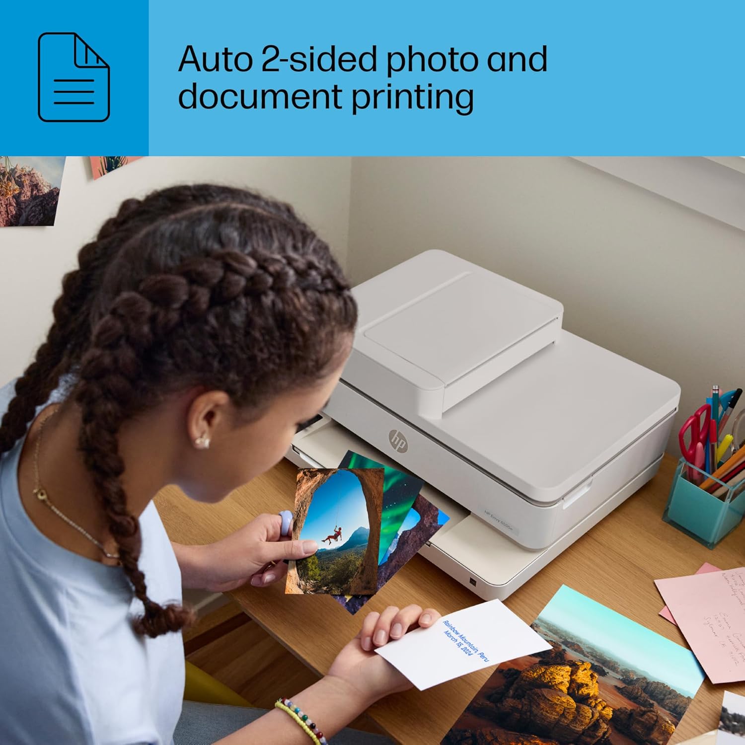 HP Envy 6555e Wireless All-in-One Color Inkjet Printer, Print, scan, Copy, Duplex Printing Best-for-Home, 3 month Instant Ink trial included (714N5A) image 13