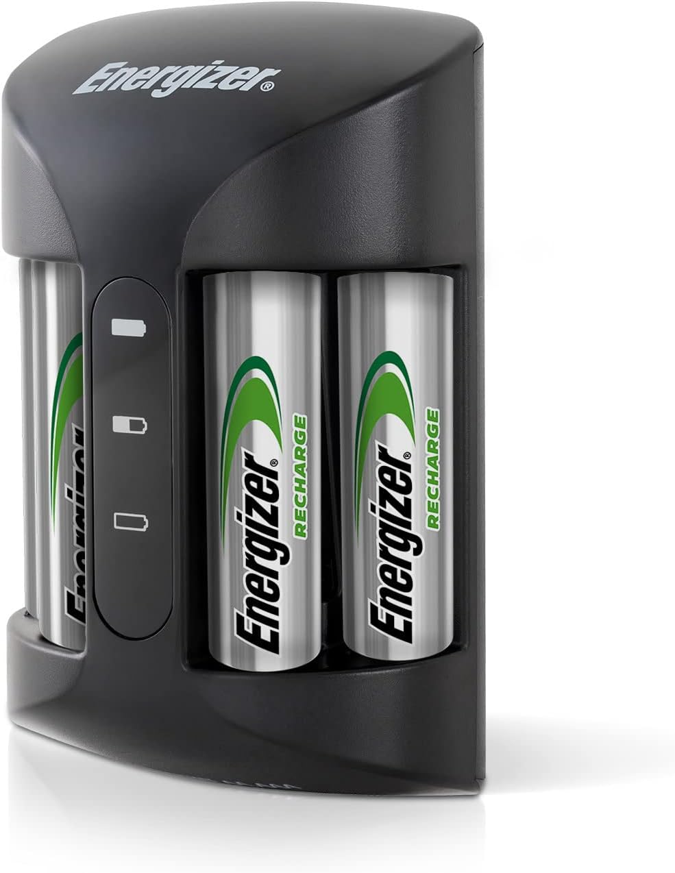Energizer Recharge Pro Rechargeable AAA and AA Battery Charger With 4 NiMh Rechargeable AA Batteries, Provides a Full Charge in 3 Hours image 1