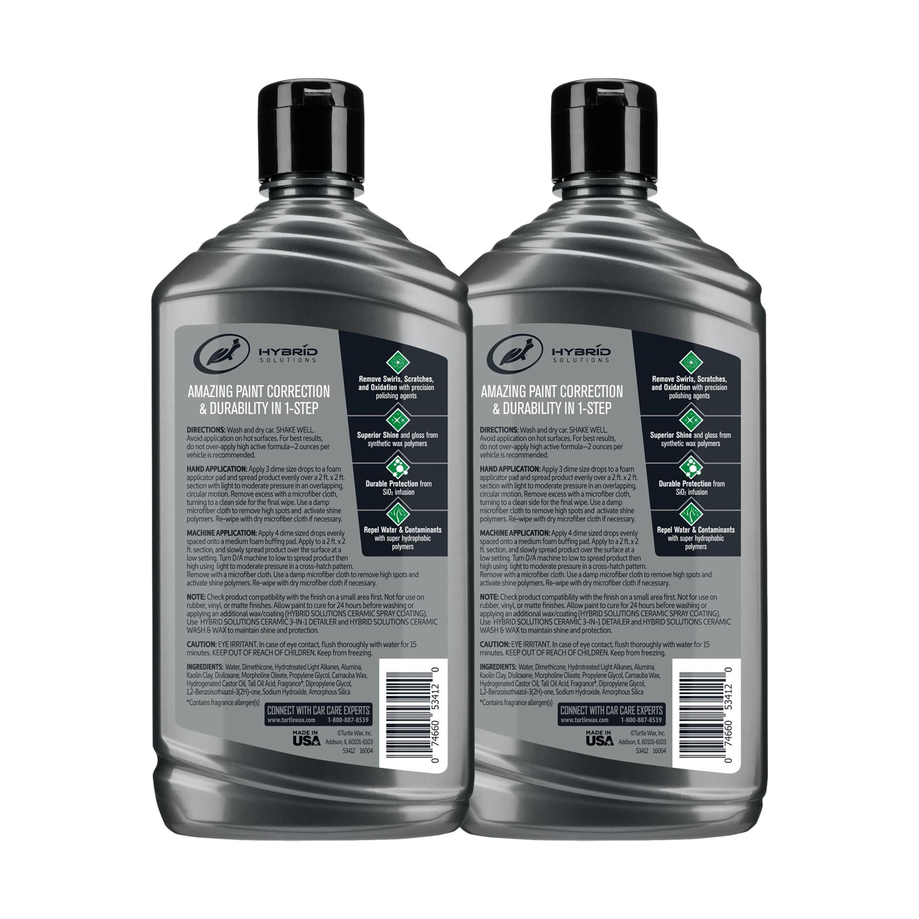 Turtle Wax 53412 Hybrid Solutions Ceramic Polish & Wax 14 Fl Oz. 2-Pack image 3