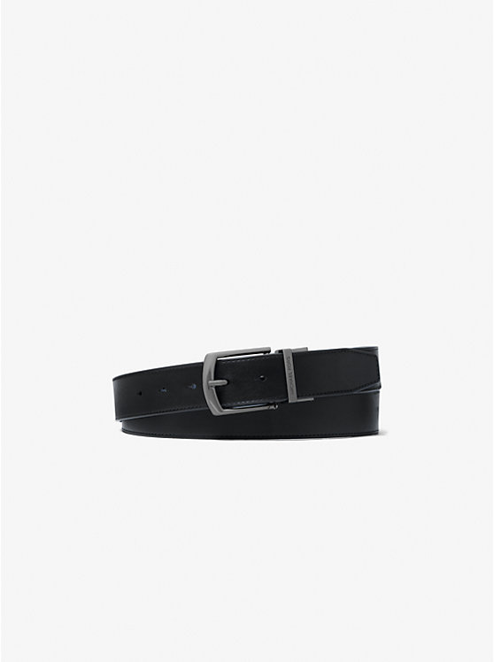 Signature Logo Billfold Wallet and Belt Gift Set image 3