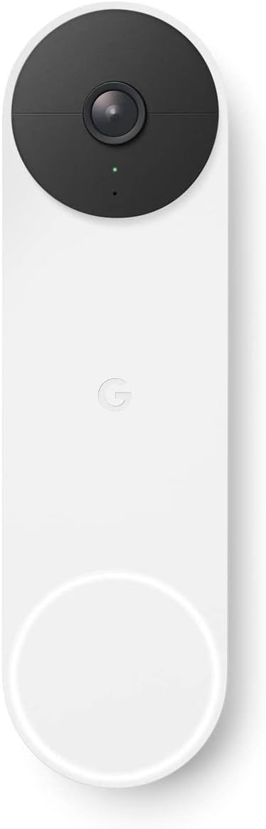 Google Nest Doorbell (Battery) - Snow image 2