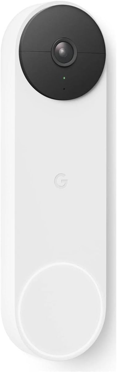 Google Nest Doorbell (Battery) - Snow image 3