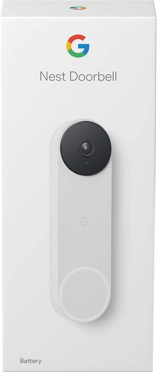 Google Nest Doorbell (Battery) - Snow image 6