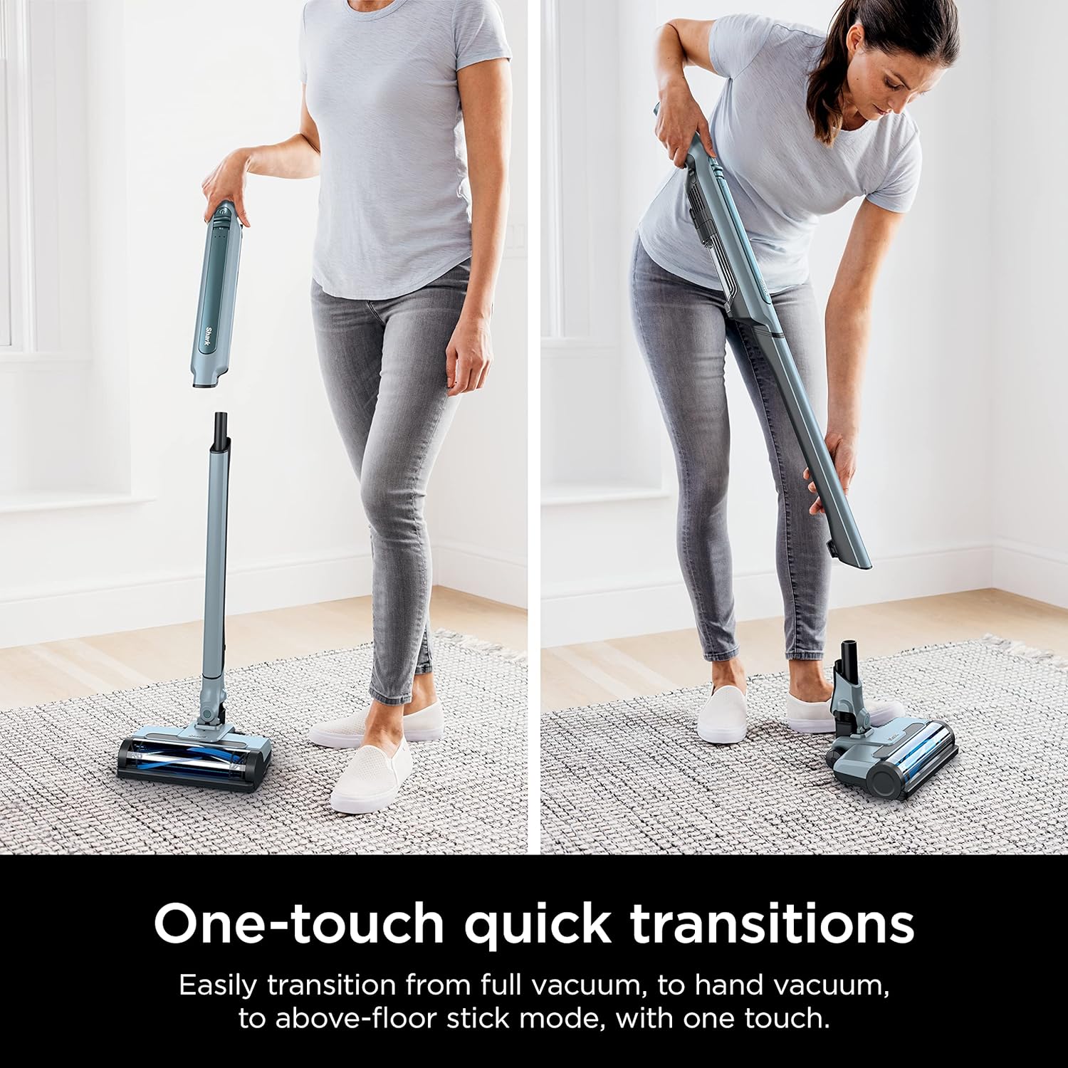 Shark WS642BL WANDVAC System Pet Ultra-Lightweight Powerful Cordless Stick Vacuum with Charging Dock, Blue image 6
