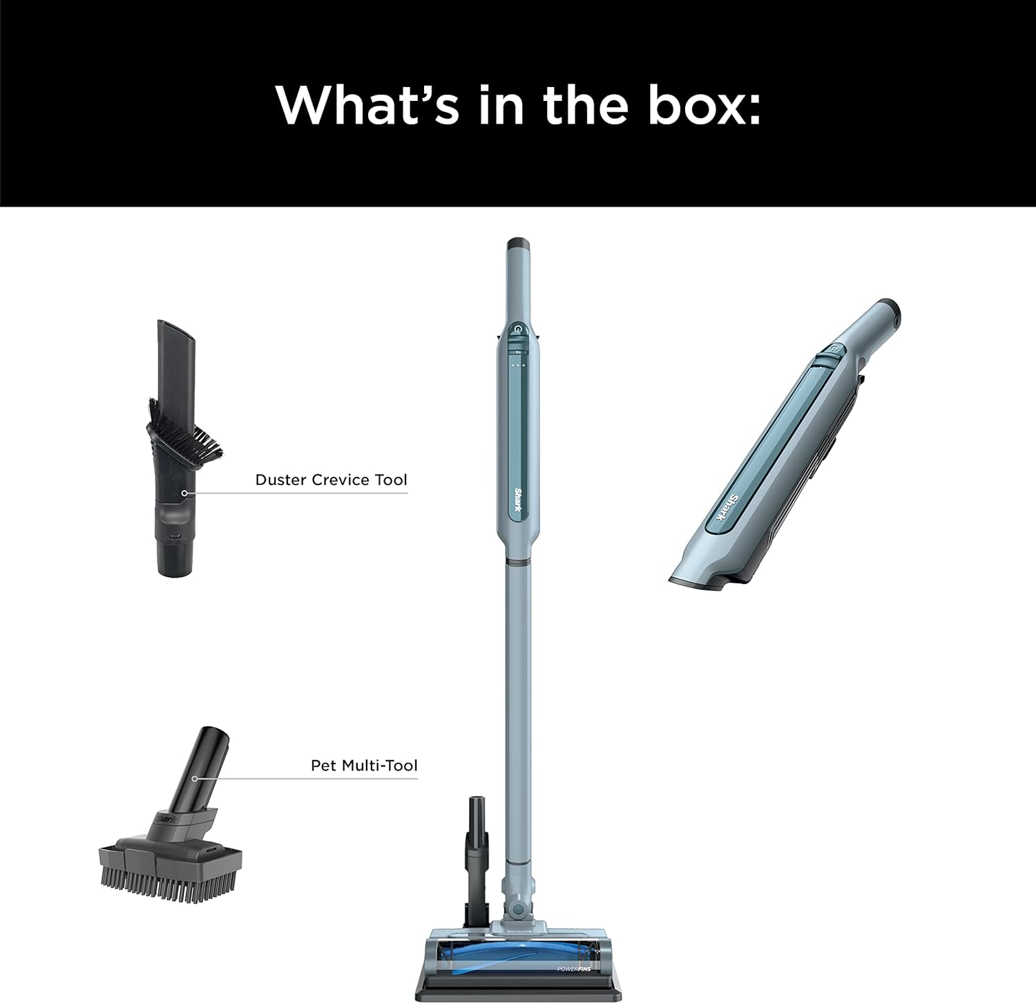 Shark WS642BL WANDVAC System Pet Ultra-Lightweight Powerful Cordless Stick Vacuum with Charging Dock, Blue image 12