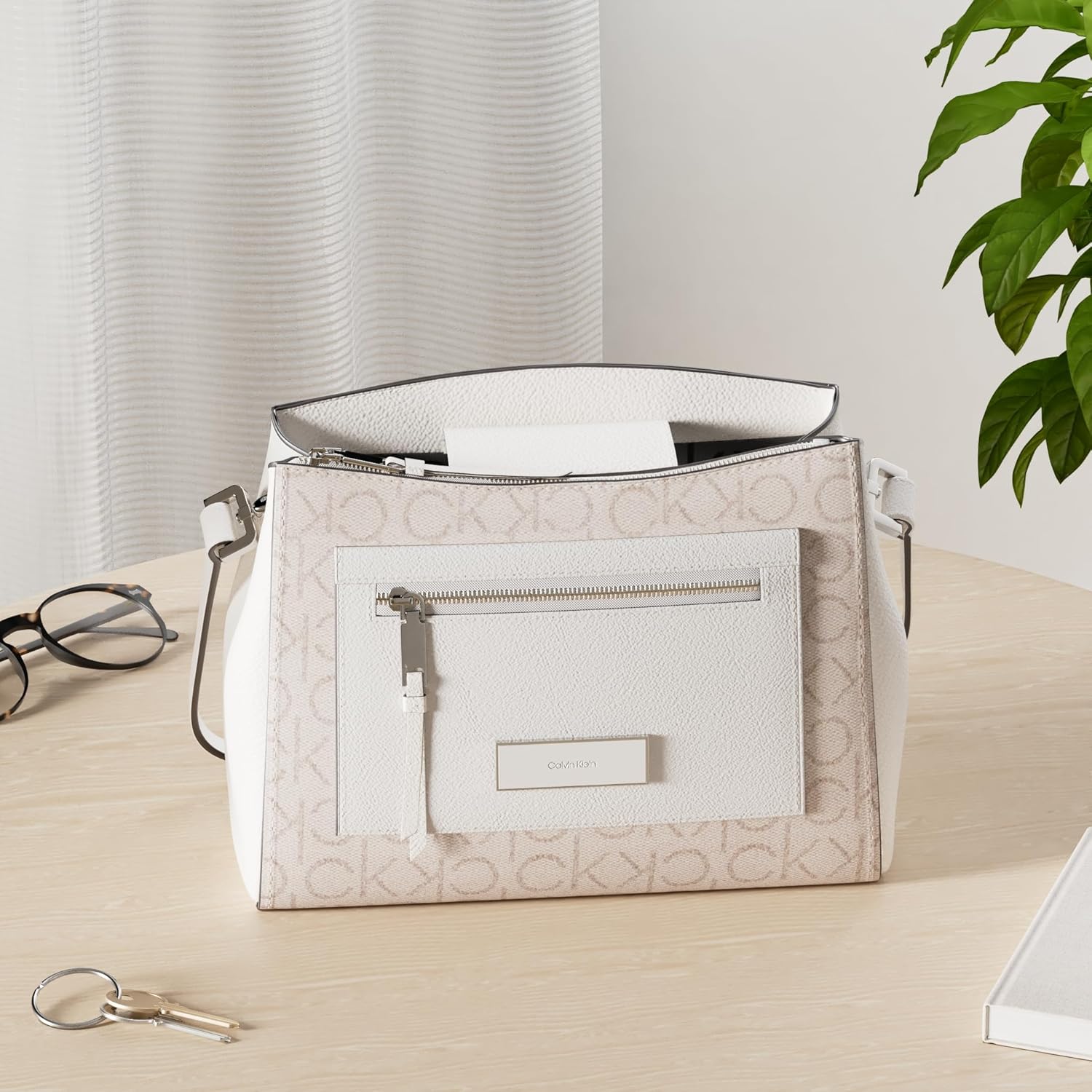 Calvin Klein Hadley Triple Compartment Crossbody image 6
