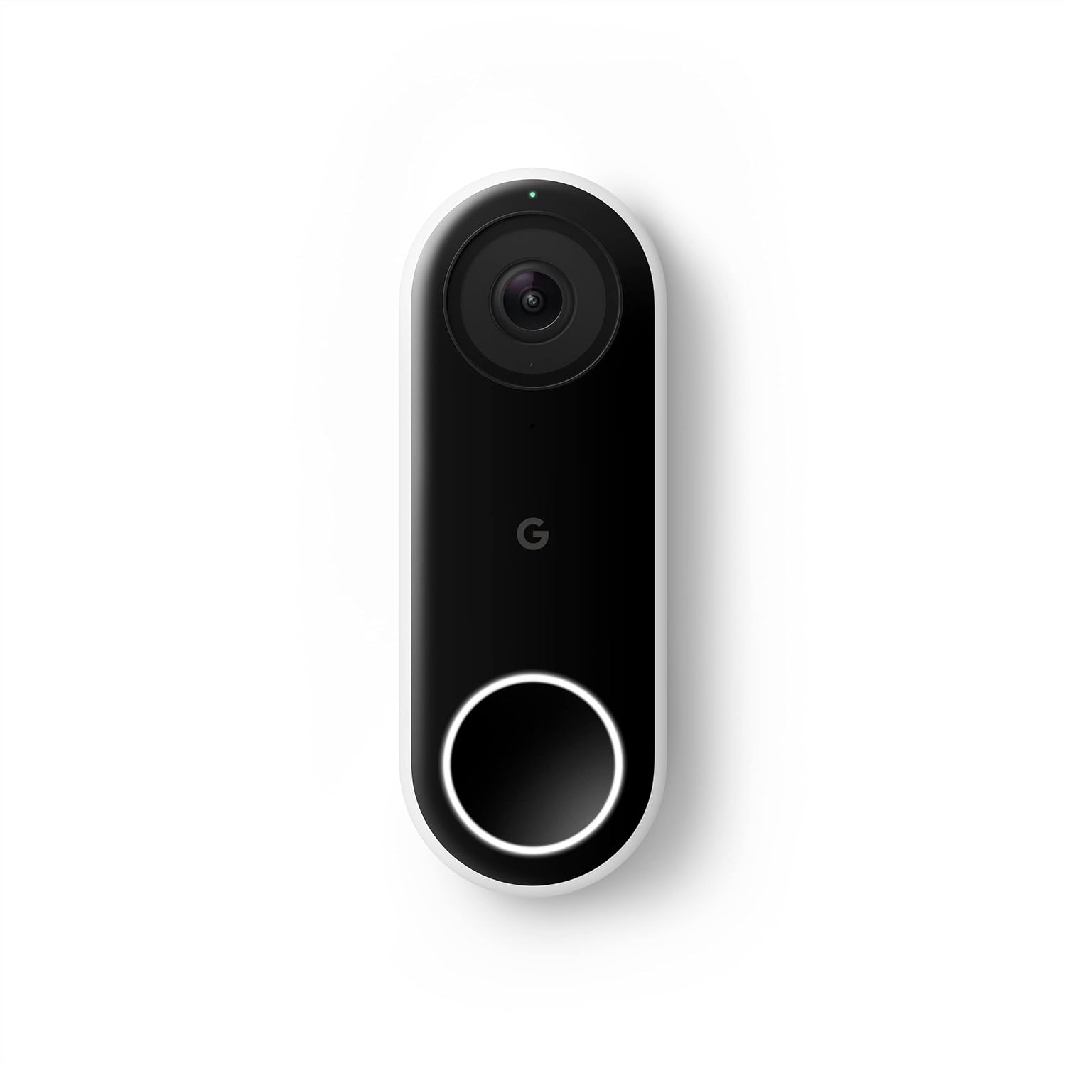 Google Nest Doorbell (Wired) - Formerly Nest Hello - Video Doorbell with 24/7 Streaming - Smart Doorbell Camera for Home with HDR Video, HD Talk and Listen, Night Vision, and Person Alerts image 1
