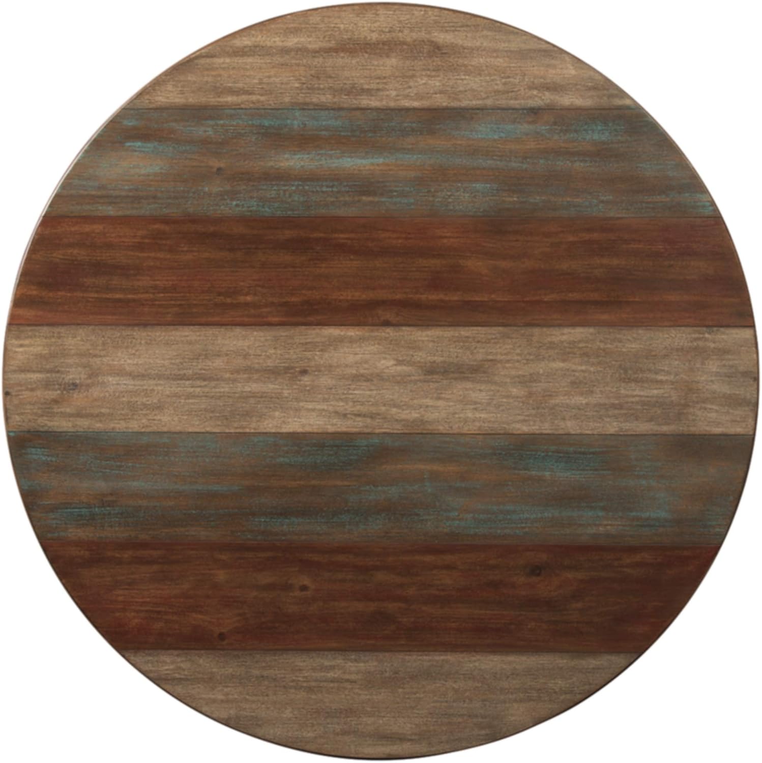 Signature Design by Ashley Raebecki 3-Piece Rustic Table Set, Includes Coffee Table and 2 End Tables, Multi Color Plank Design image 3