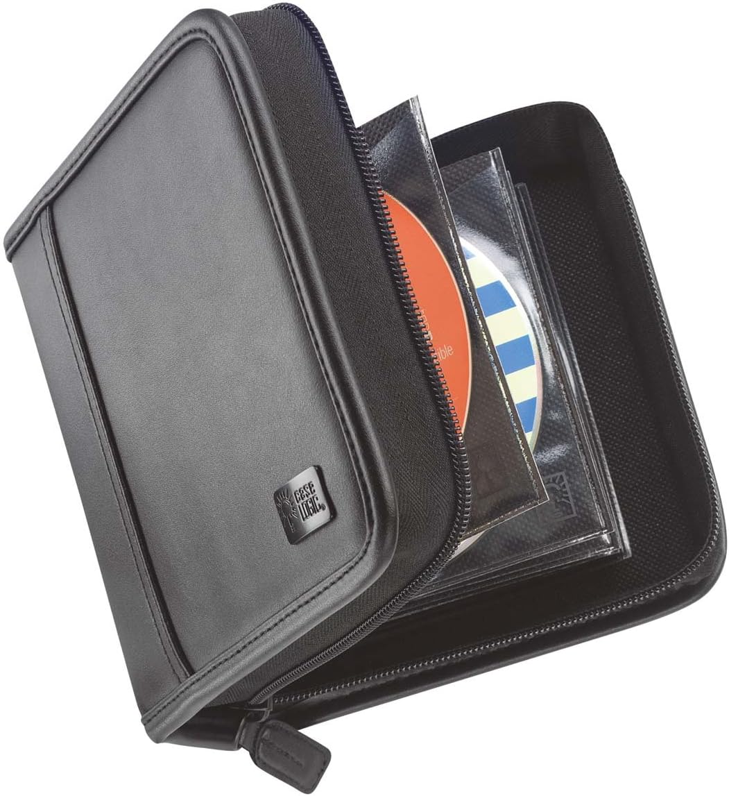 Case Logic KSW-32 32 Capacity CD/DVD Prosleeve Wallet (Black) image 2