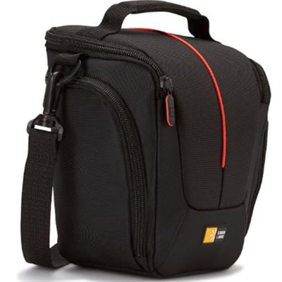 Case Logic Carrying Case (Holster) Camera, Accessories, Battery, Cable, Lens Cap, Memory Card, Cloth - Black image 1