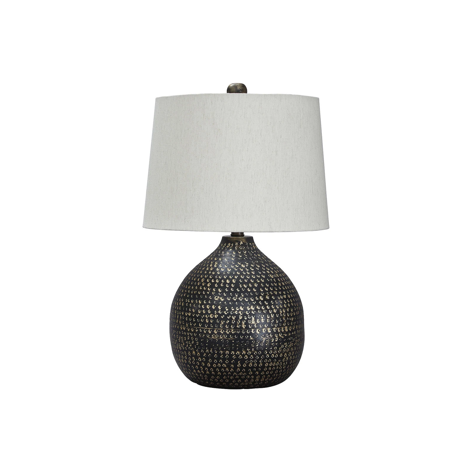 Signature Design By Ashley Maire Metal Table Lamp - BLACK GOLD ONE SIZE image 1