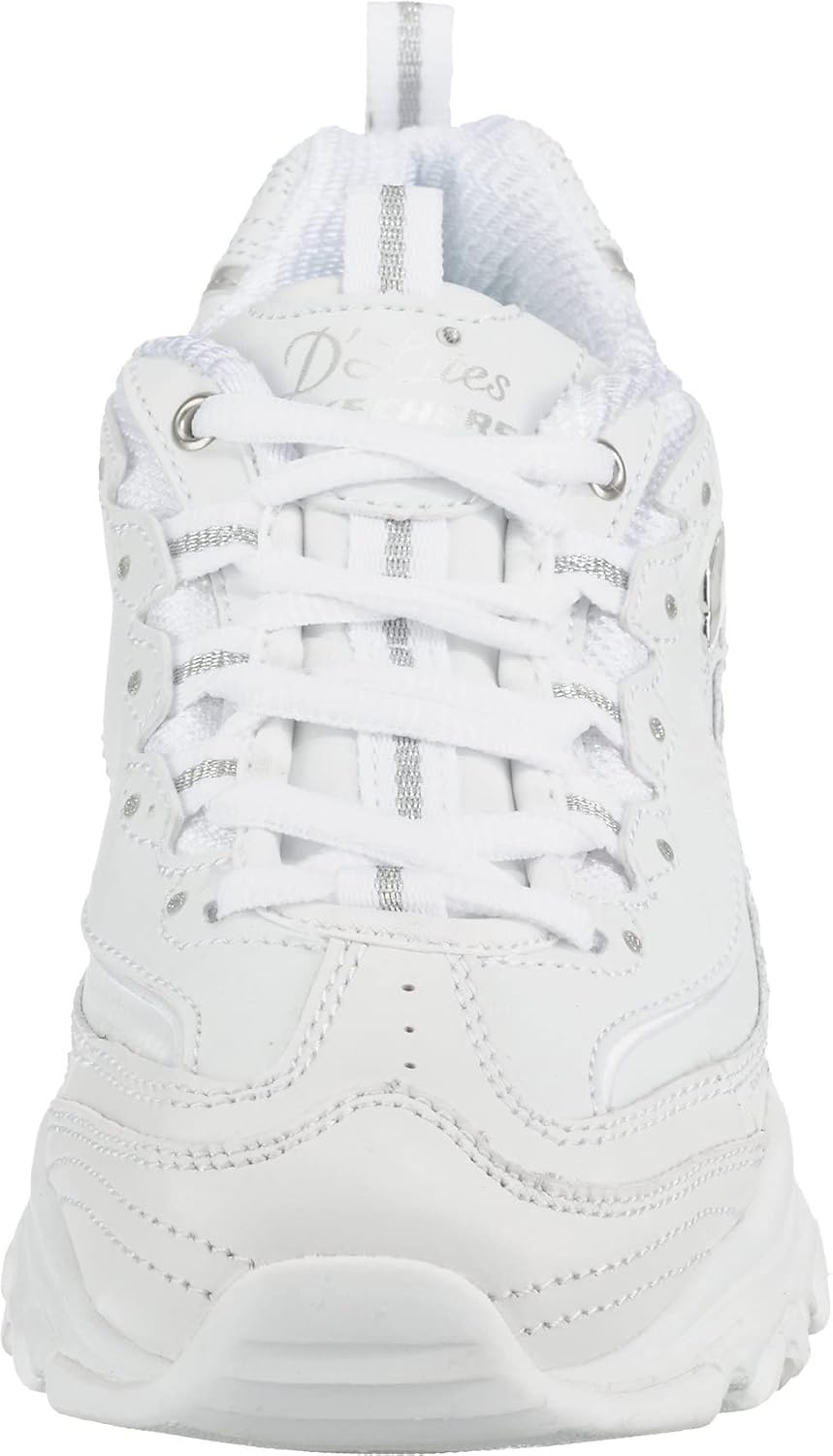 Skechers Women's D'Lites Fresh Start Memory Foam Lace-up Sneaker Fashion image 3
