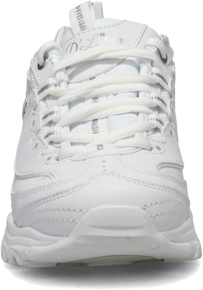 Skechers Women's D'Lites Fresh Start Memory Foam Lace-up Sneaker Fashion image 4