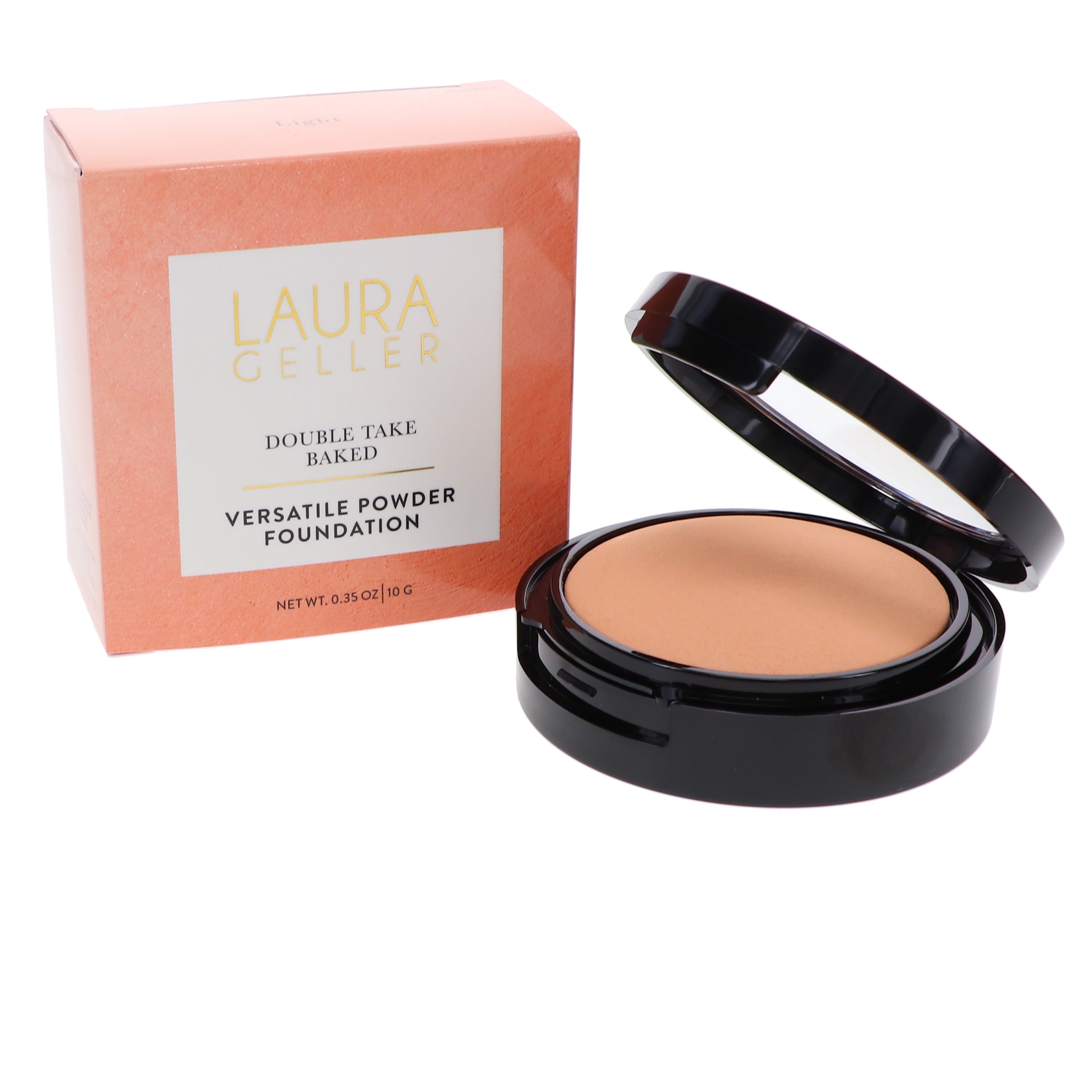 Laura Geller Double Take Baked Full Coverage Foundation Light 0.32 oz image 7