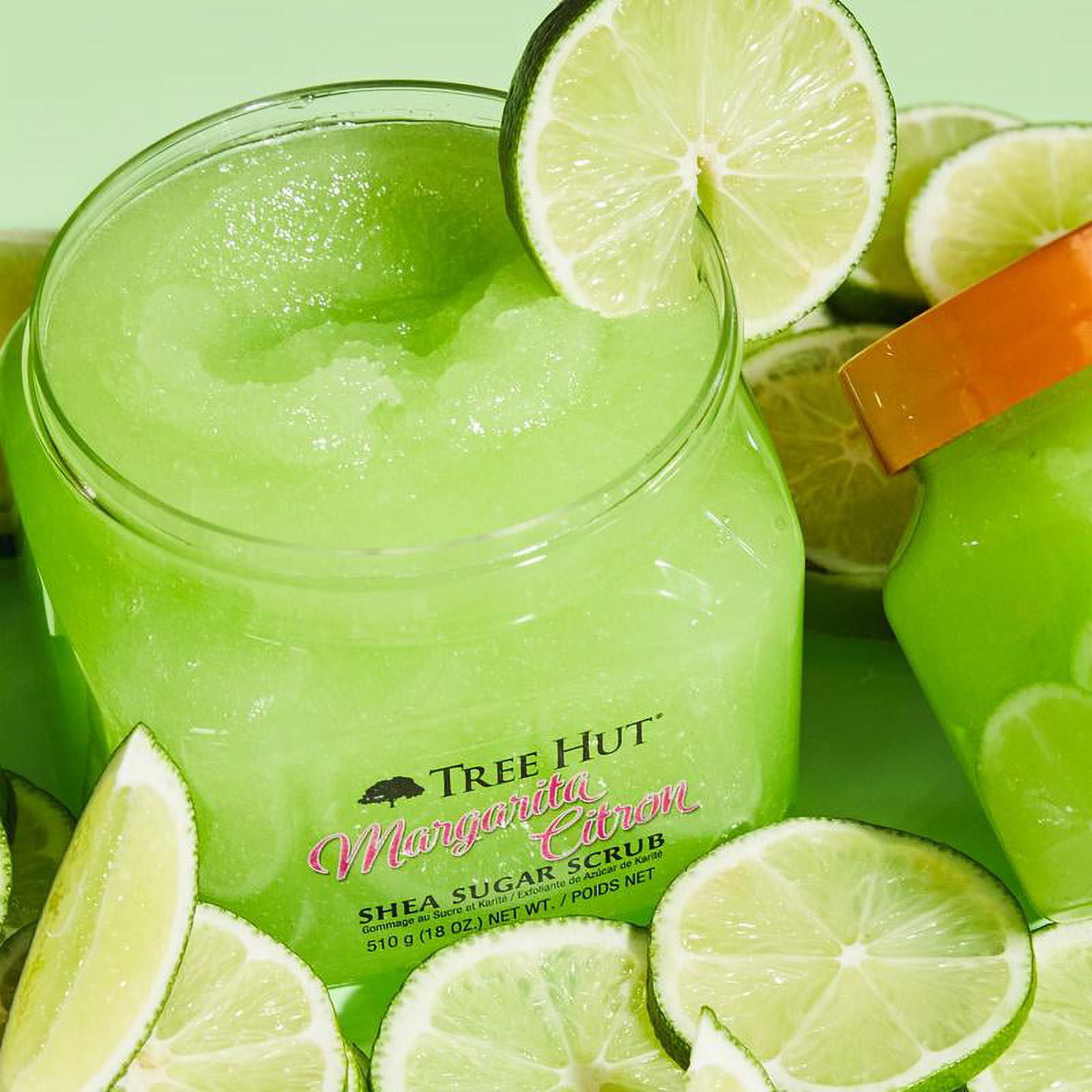 Tree Hut Margarita Citron Exfoliating Shea Sugar Scrub 18 oz. image 4
