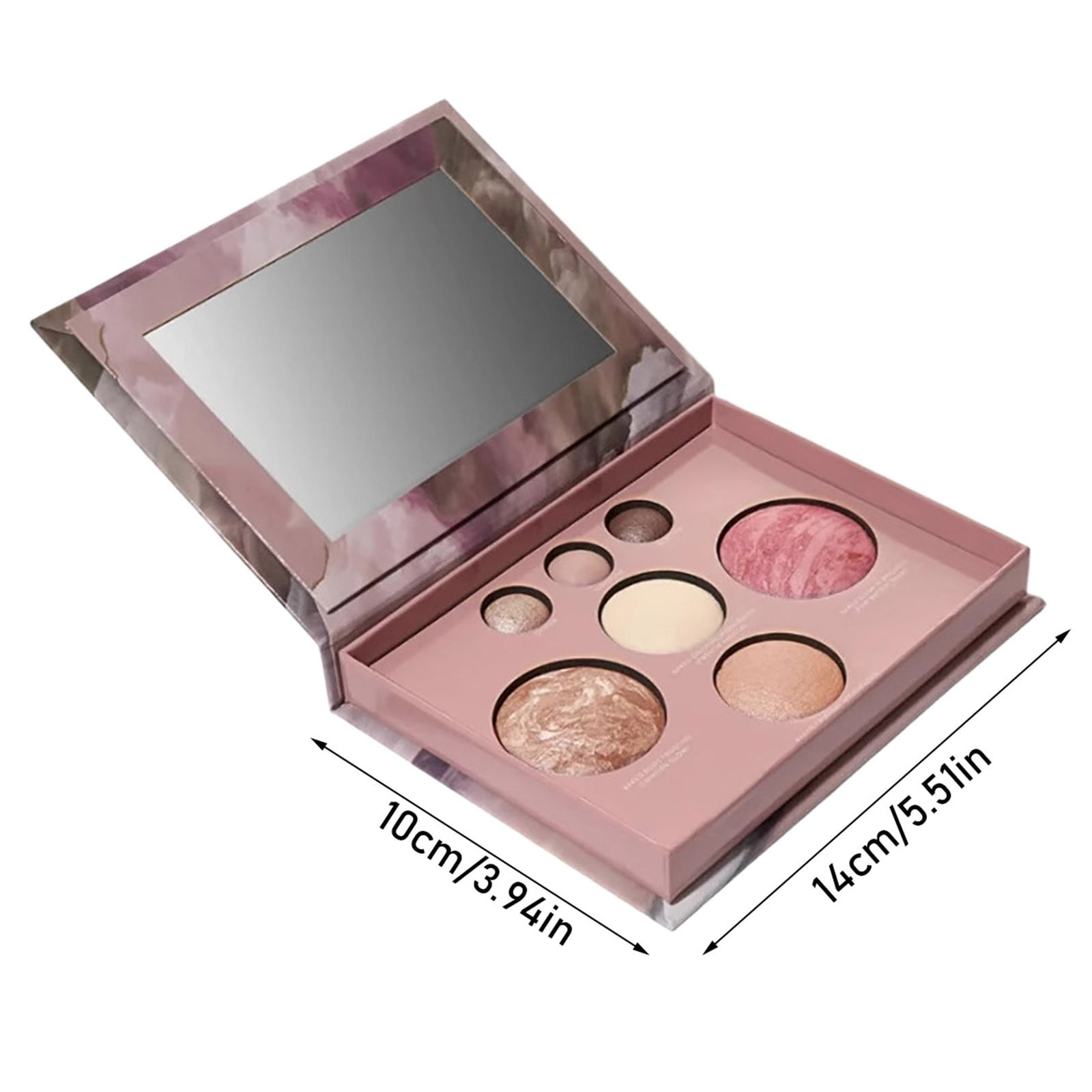 LAURA GELLER NEW YORK The Best of the Best Baked Palette - Full Size - Includes Bronzer, Blush, 2 Highlighters and 3 Eyeshadows - Travel-Friendly image 2