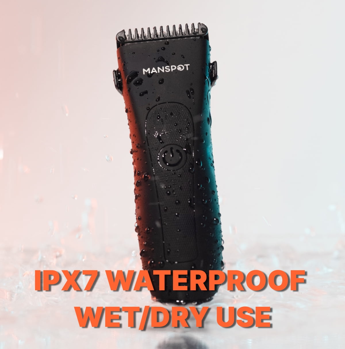 Manscape Body Hair Trimmer for Men , Groin Hair Trimmer Ball Shaver Replaceable Ceramic Blade Heads Waterproof image 2