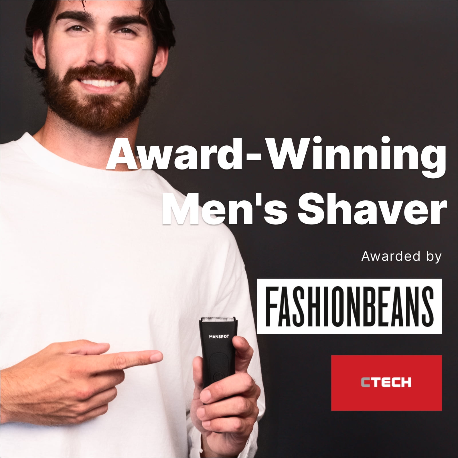 Manscape Body Hair Trimmer for Men , Groin Hair Trimmer Ball Shaver Replaceable Ceramic Blade Heads Waterproof image 8